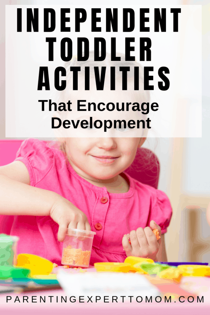 Toddler Independent Play Ideas: Are you looking for activities for toddlers in childcare or at home? These fun educational activities are perfect for your busy 2 year old. Make sure you have these toddler play ideas handy for a rainy day! 