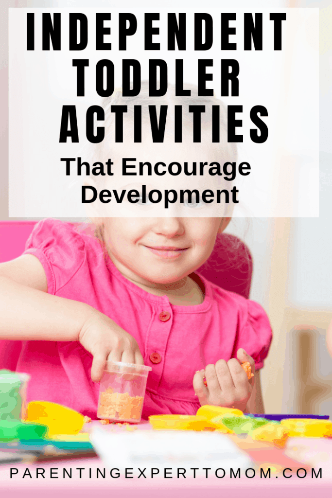 Toddler Independent Play Ideas: Are you looking for activities for toddlers in childcare or at home? These fun educational activities are perfect for your busy 2 year old. Make sure you have these toddler play ideas handy for a rainy day!