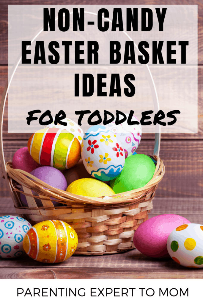 Top Non Candy Easter Basket Stuffers:  Toddler Easter basket ideas that are not loaded with sugar!  These Easter ideas are fun and will create memories with your little one.  Unique gifts that will become your new family tradition.