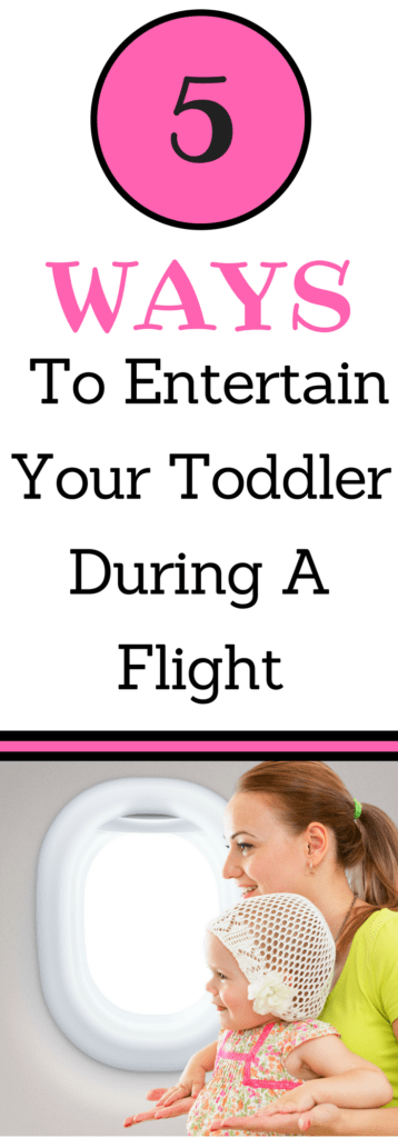 Are you looking for ways to have a stress free flight with your toddler? Use these simple and quick activities to entertain your toddler during any flight! 