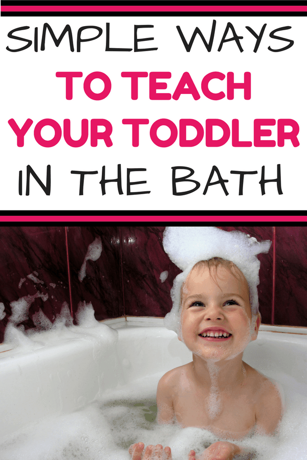Simple Toddler Bath Time Activities: Teach your toddler while in the tub using simple activities and strategies. Have fun learning new concepts with these fun ideas. 