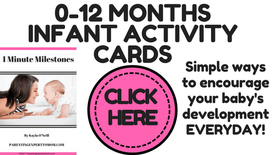 0-12 Months Infant Activity Cards