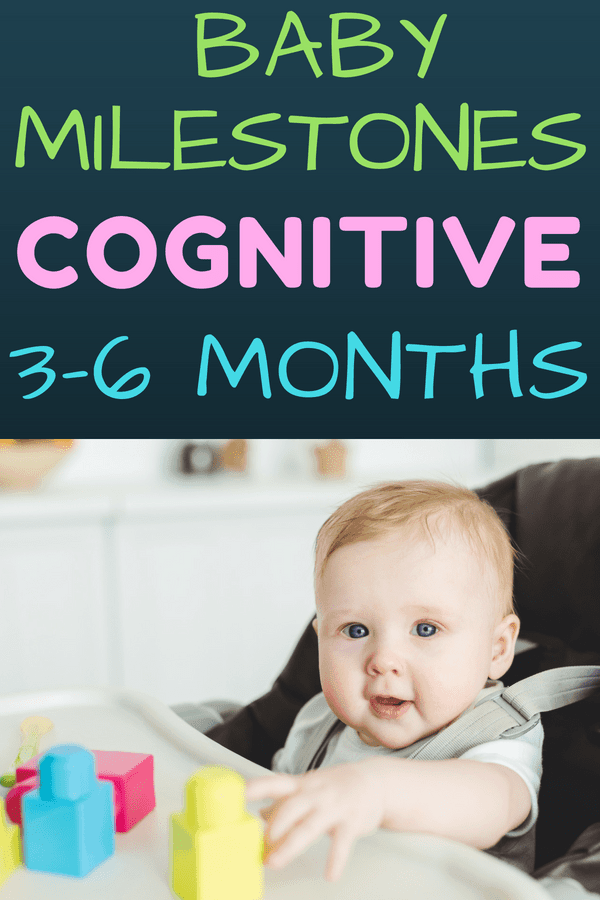 Infant Milestones 3-6 Months: Everything you need to know about your baby's intellectual development from 3-6 months. Infant play tips to encourage cognitive skills. Simple baby activities that promote learning all while having fun!