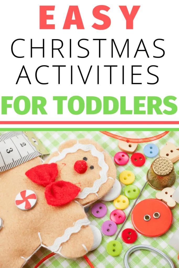 Christmas Activities for Toddlers: Easy Christmas ideas that are perfect for busy moms. Simple holiday crafts and projects your little one will enjoy. Enjoy the holiday season with your children!