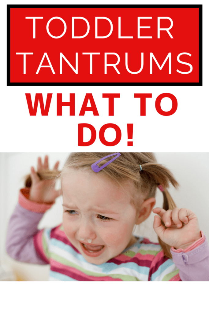 Handing Toddler Tantrums: Toddler tantrums can occur for many different reasons like a new baby, life change, or even something simple like bedtime! Learn creative ways to stay sane during toddler meltdowns!