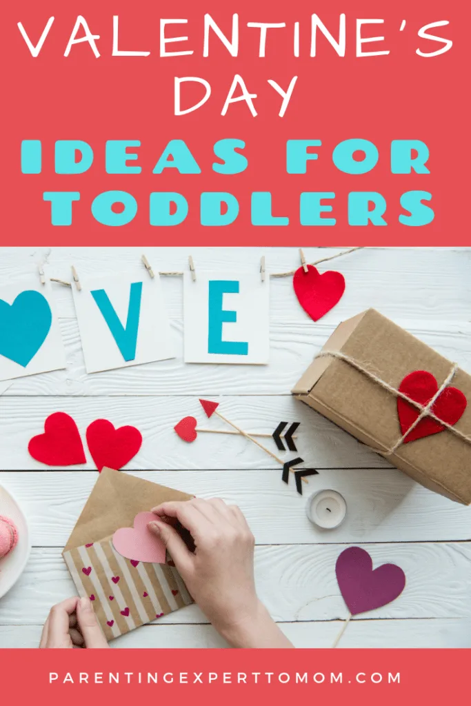 Toddler Valentine's Day Ideas: These craft and activity ideas are great for busy parents. These learning ideas will help encourage your little one's skills while you both have fun!