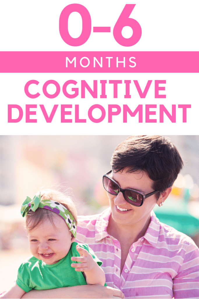 Are you wondering what intellectual development 0-6 months looks like? Find out what baby milestones to expect from newborn to 6 months in the cognitive domain. Learn simple ways to encourage baby learning through daily routine and play.