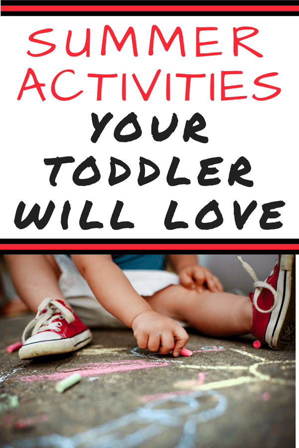 Toddler Summer Activities: Are you looking for some fun things to do this summer with your toddler? This list contains outdoor activities, indoor activities, summer toy ideas, traveling tips, and rainy day fun ideas. Simple ways to have fun and learn all summer long!