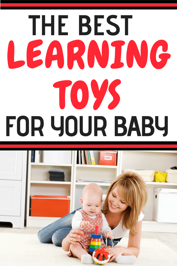 Toys for 0 6 months: Find ideas for baby toys that will encourage development in the areas of motor, cognitive, and language. Fun toys that your baby will learn from. These toy ideas make great baby shower gifts or Christmas gifts for babies!