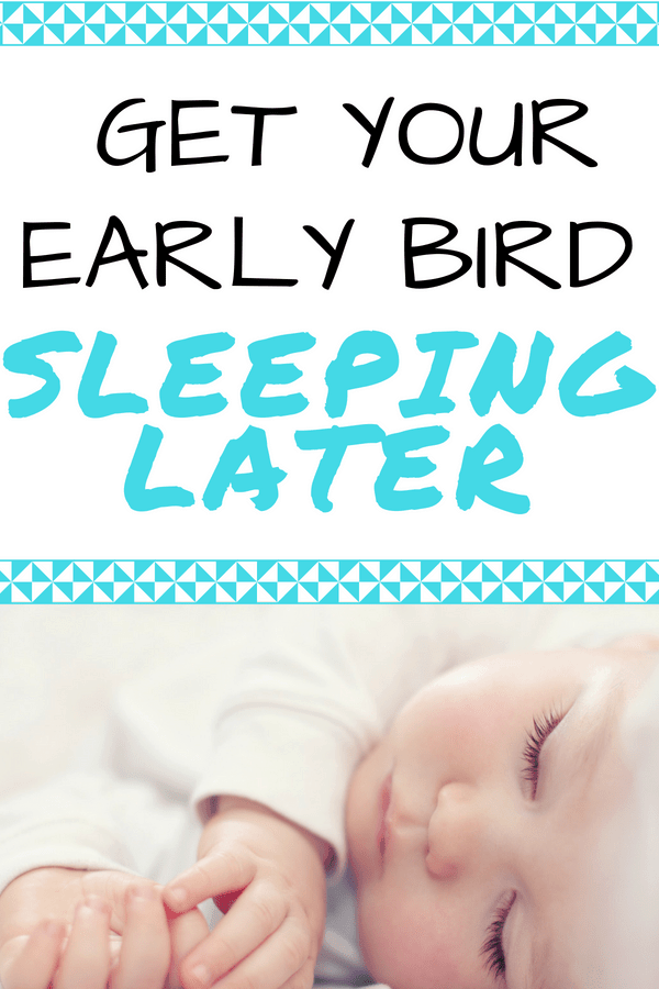 Helpful Infant Sleep Tips: Prevent your baby waking up too early with these baby sleep tips. Baby sleep hacks to help your little one sleep later so you can get more rest as well! 