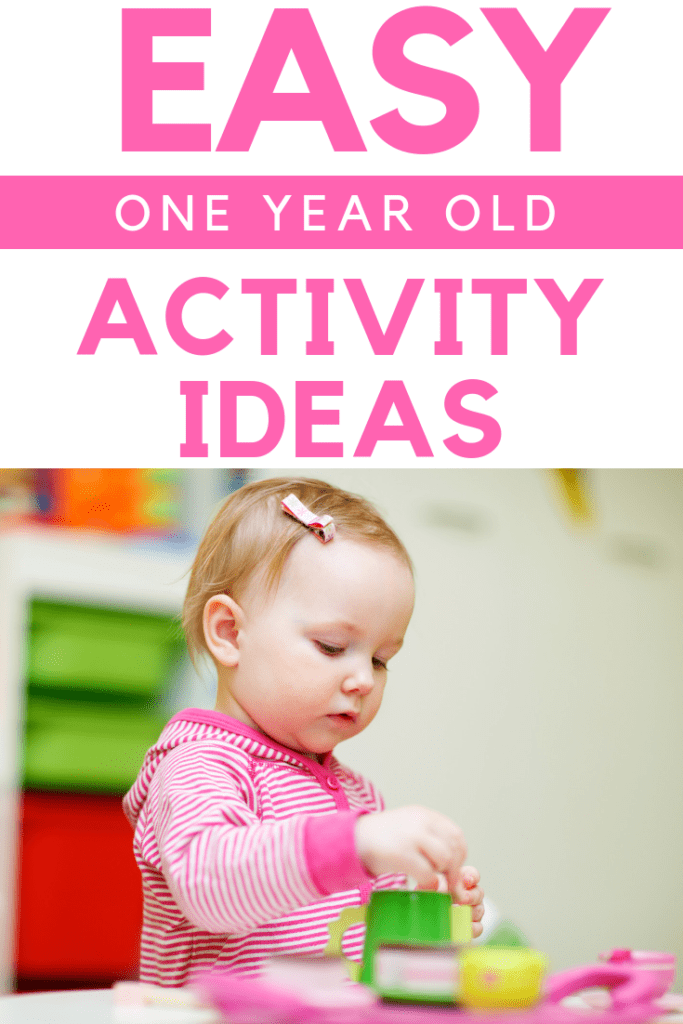 The Best 1 Year Old Activity Ideas: Try these simple and fun learning activities with your toddler. They are great for learning new concepts and keeping your little one busy!