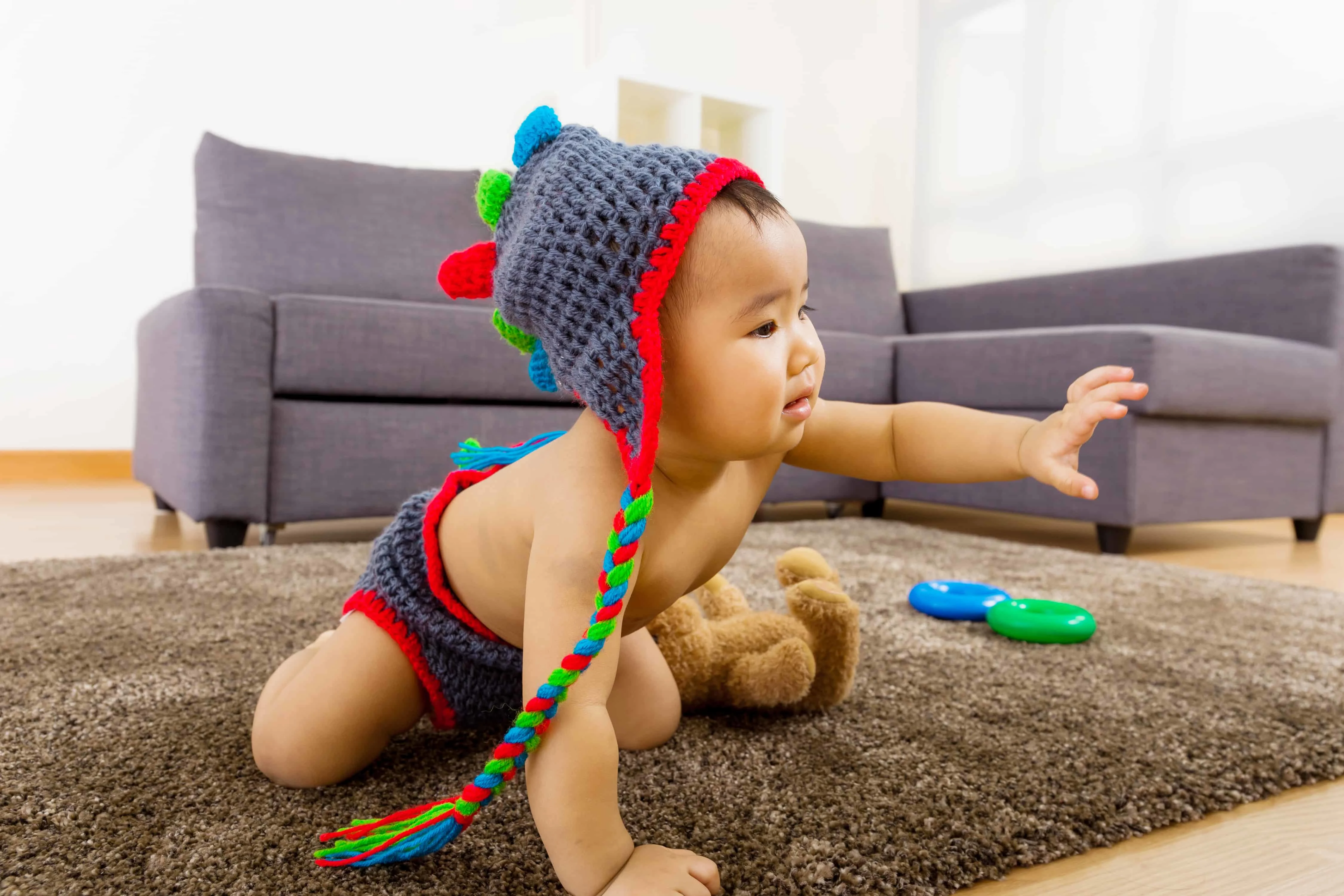 Baby floor mats for crawling