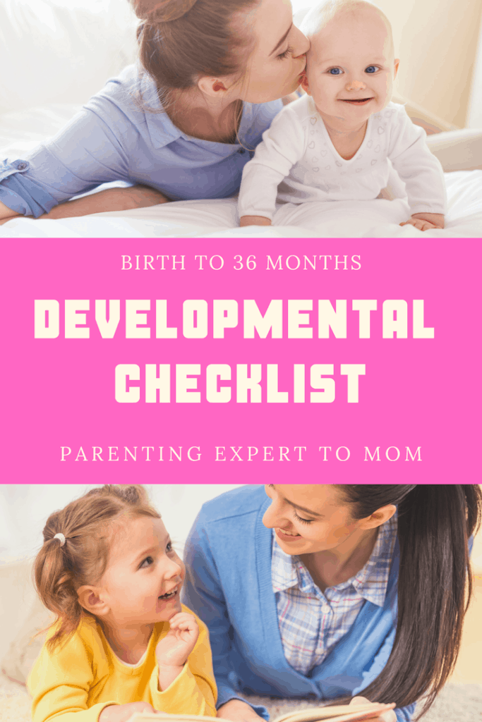 Developmental Milestones Checklist PDF