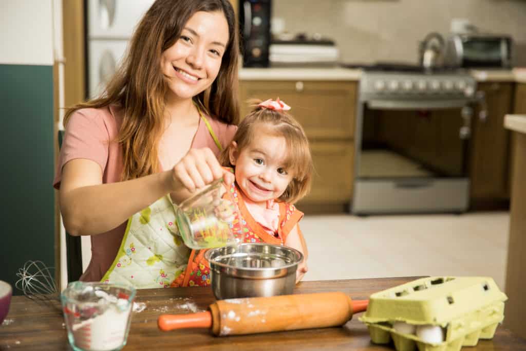 Teaching measurements to toddlers