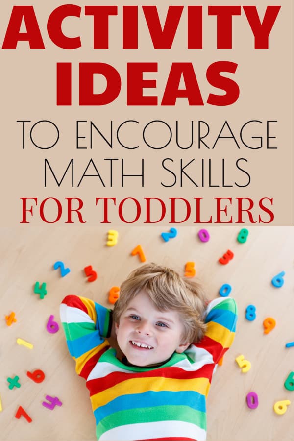 Math activities for infants and toddlers