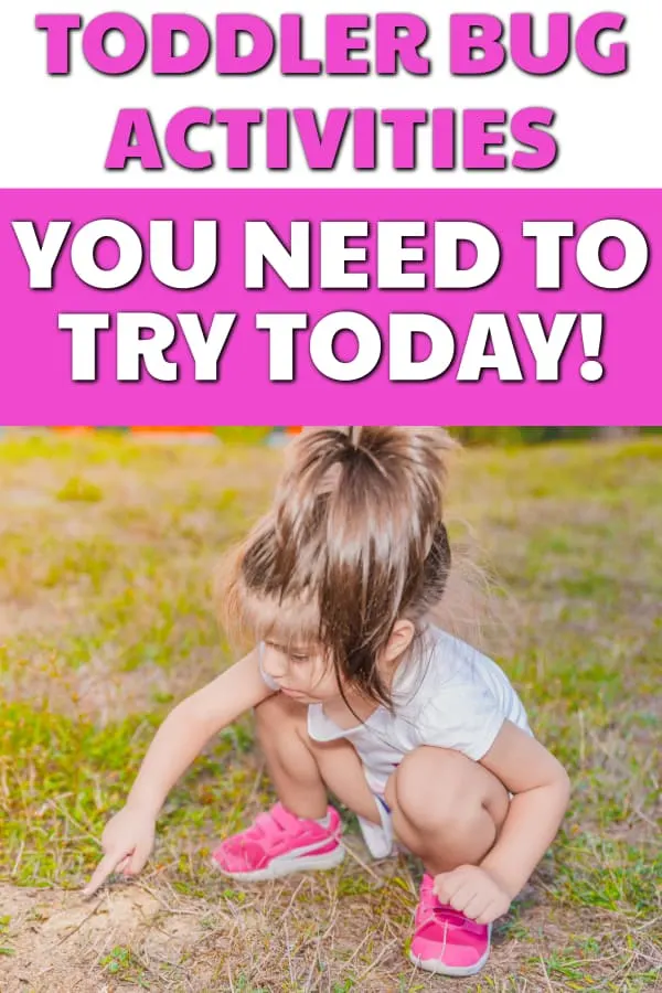 Enjoy easy bug crafts for toddlers and insect games that will help encourage development and promote toddler learning.