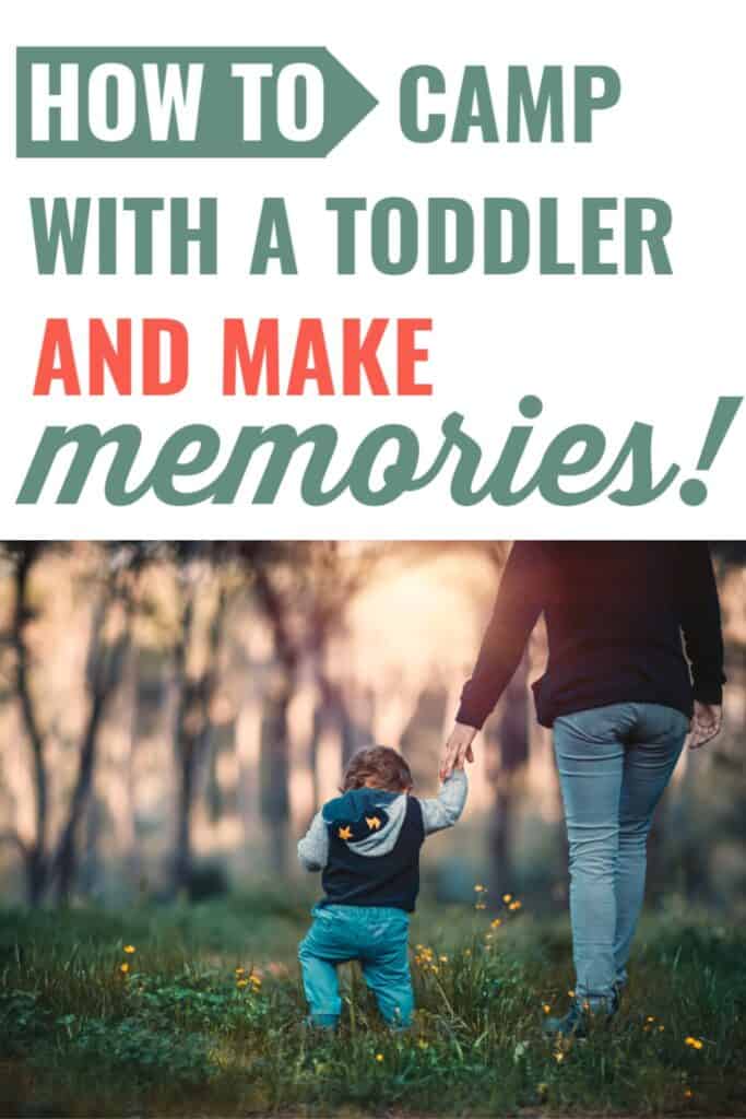 Are you wondering how to camp with a toddler? Try these fun toddler camping activities and crafts to make memories and have fun when camping. These toddler camping tips will be helpful for parents looking have a successful camping trip with their little one.