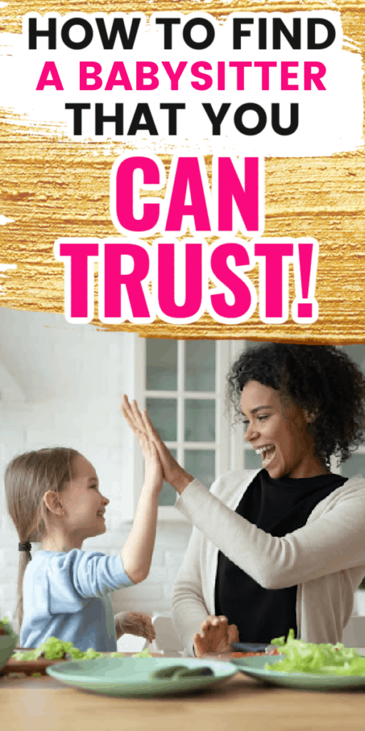 how to find a babysitter you can trust