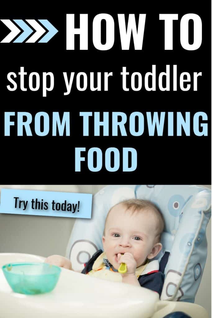 How to stop your toddler from throwing food