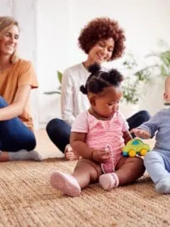 toddlers playing together