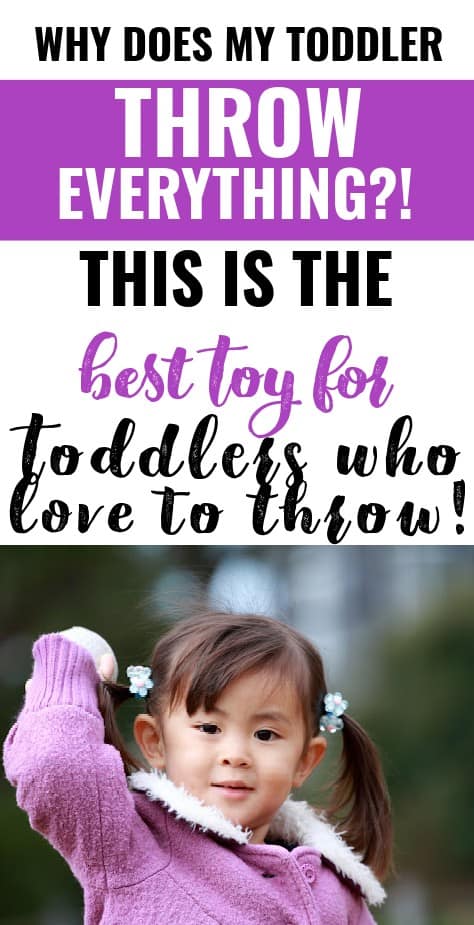 Why does my toddler throw everything? This is the best toy for toddlers who love to throw